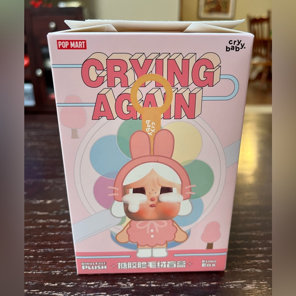 Pop Mart Crybaby Crying Again - Confirmed LOVE MAKES US CRY